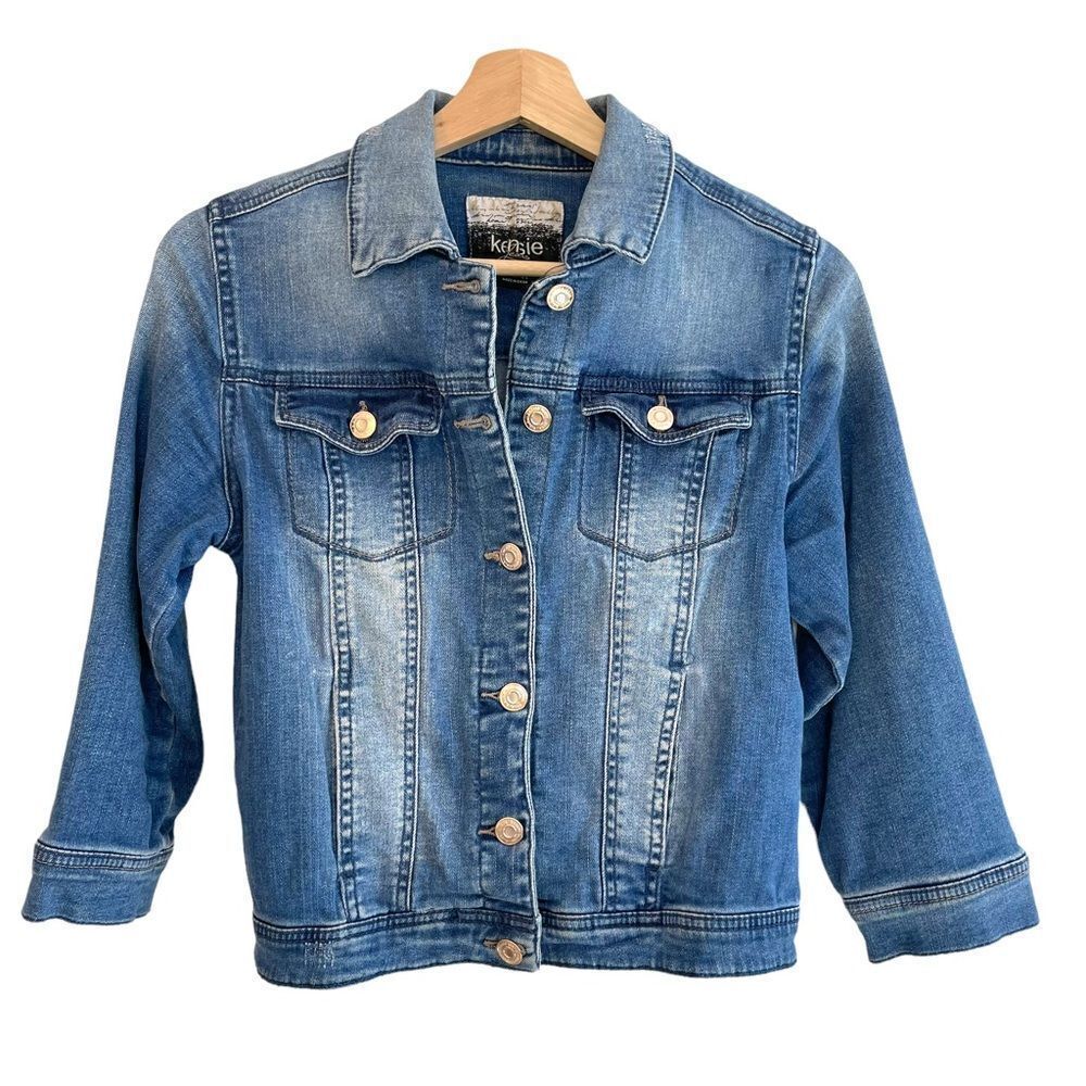 Kenzie 3/4 Sleeve Jean Jacket